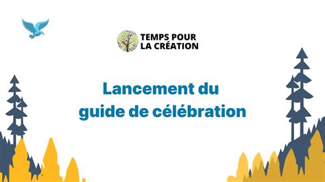 Guide de Célébration pour le Temps pour la Création 2023 YouTube