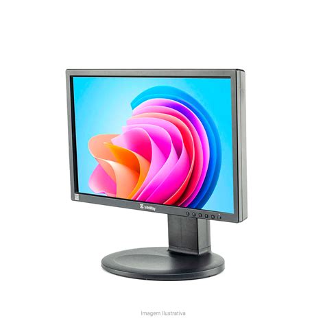 Monitor Lcd Itautec W Pw Seminovo Garantia De Meses