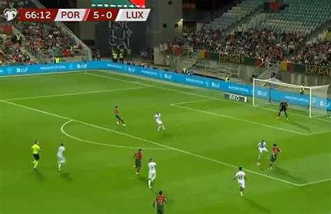 (Video) Jota deftly tees up Portugal teammate to score in Luxembourg rout