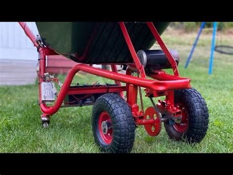 Homemade Electric Wheelbarrow At Home YouTube