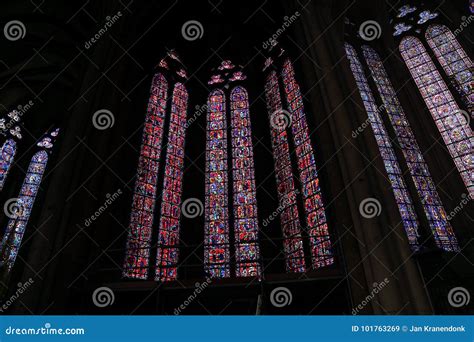 Cathedral of Amiens stock image. Image of french, building - 101763269