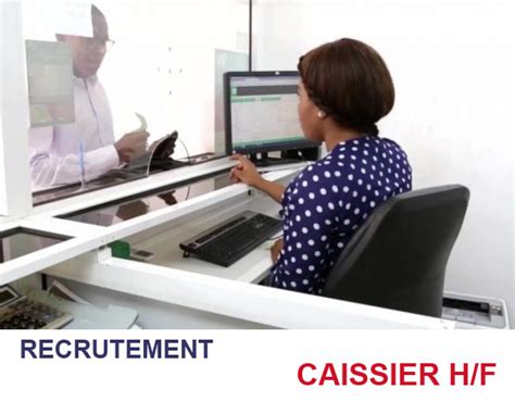 RMO RECRUTE CAISSIER GUICHETIER H F Y A Bara Offres D Emplois Et Stages