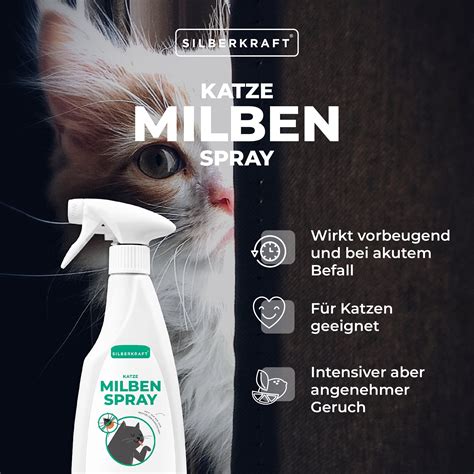 SILBERKRAFT Milbenspray Katzen 2x500 Ml Shop Apotheke