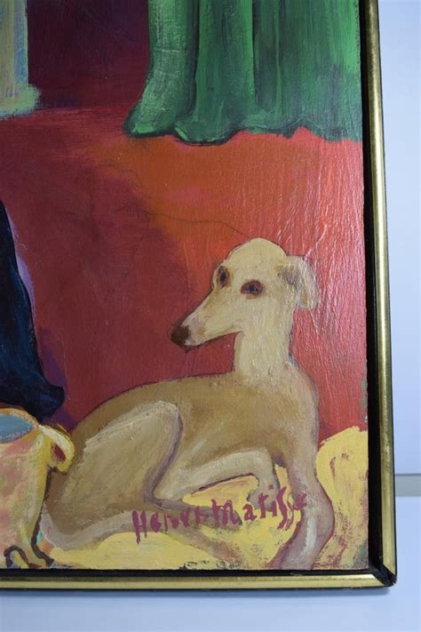 Sold Price Henri Matisse Early Work Oil On Board Lady And Dogs Invalid