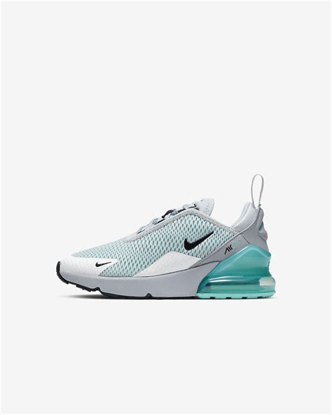 Nike Air Max 270 Turquoise Et Blanc