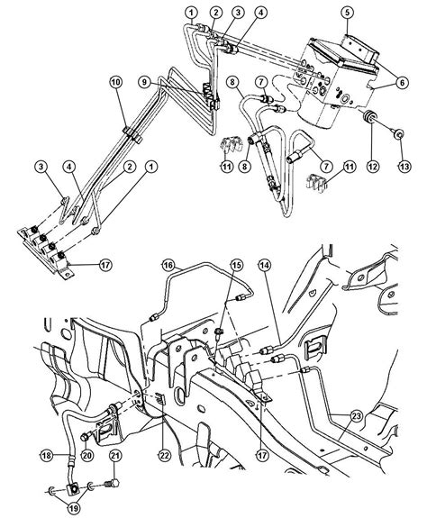 Dodge Ram 2500 Brake Line Diagram