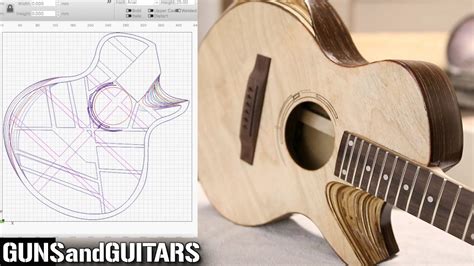 Making The World S St Laser Cut Acoustic Guitar With The Atezr P