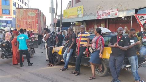 Kumasi Adum Traders Shut Down Shops In Protest Of Killer VAT On