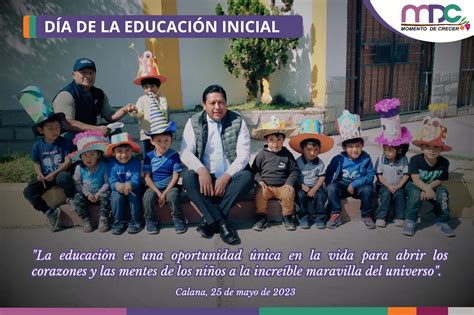 De Mayo D A De La Educaci N Inicial Noticias Municipalidad