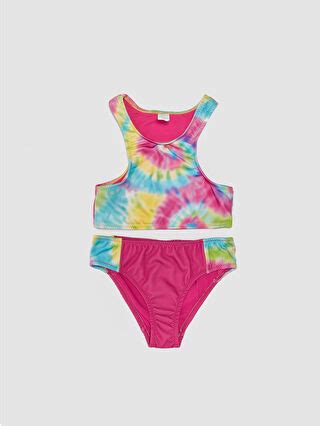 LCW ECO Batik Patterned Girl Bikini S3G265Z4 LT4 LC Waikiki