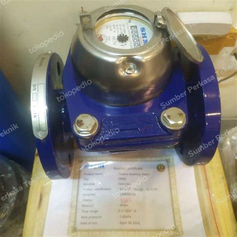 Promo Meteran Air Flowmeter Air Bersih Shm Flange Inch Dn