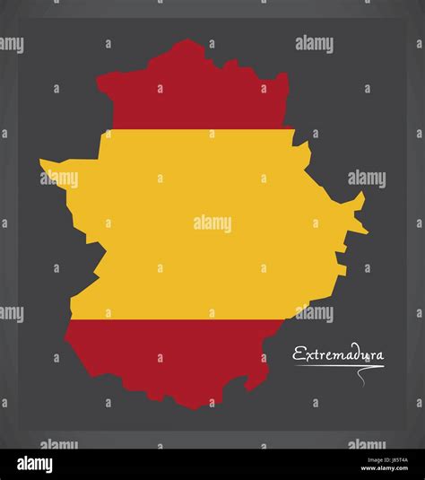 Mappa Extremadura Immagini E Fotografie Stock Ad Alta Risoluzione Alamy