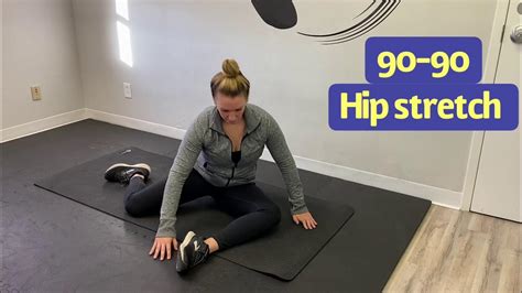 90 90 Hip Stretch Youtube