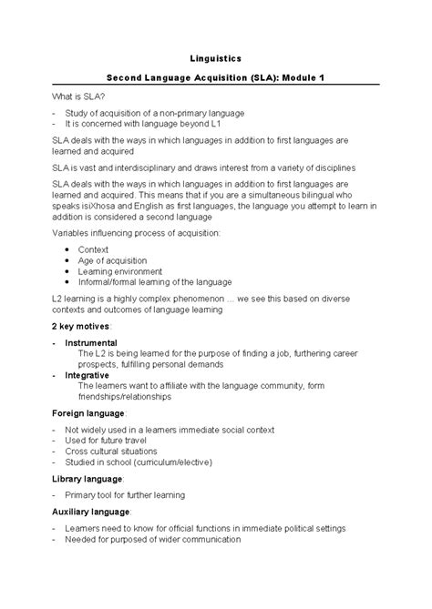 Understanding Second Language Acquisition 2