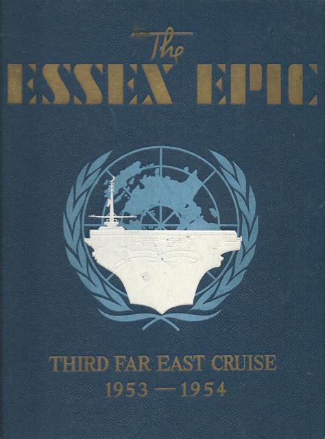 Uss Essex Cva Far East Deployment Cruise Book Year Log U S