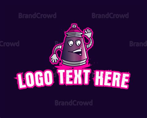 Graffiti Spray Can Logo | BrandCrowd Logo Maker