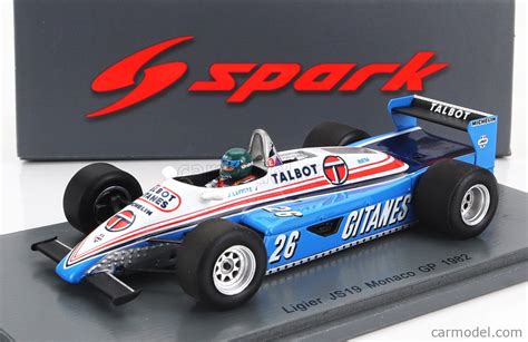 Spark Model S Scale Ligier F Js N Monaco Gp