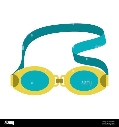 Icon Of Swimming Goggles Sport Equipment Illustration For Training