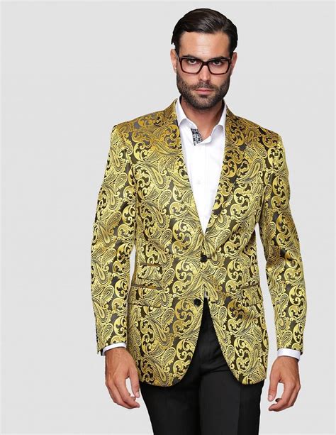 Mens Manzini Gold Woven Sport Coat 18499246 Shopping