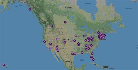 Map of All Castles in America - Castles in America – Castlesy