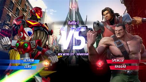 Marvel Vs Capcom Infinite Ultron Altzero Gameplay In Arcade Mode