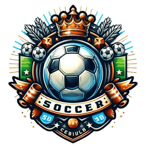 Soccer Team Sports Logo Design Premium, Soccer, Sports, Football