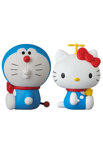 Medicom Toy Udf Doraemon Meets Hello Kitty Doraemon × Hello Kitty（2体セット）