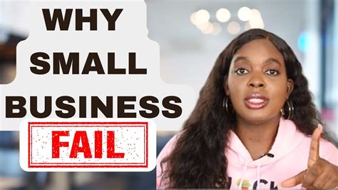 Reasons Why Small Businesses Fail And How To Avoid These Mistakes Youtube