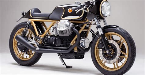 Racing Caf Moto Guzzi Le Mans Iii Maschine By Kaffeemaschine