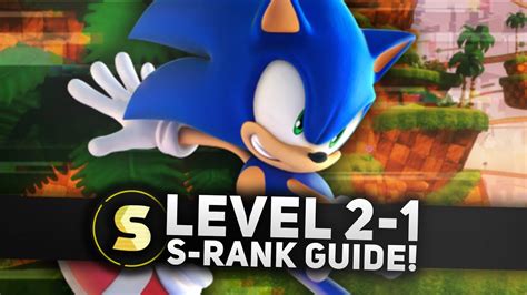 Sonic Frontiers Cyberspace Level 2 1 S Rank Time Guide 4K 60FPS