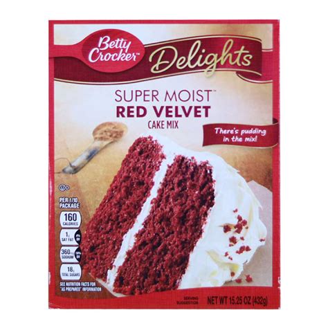 Betty Crocker Super Moist Red Velvet Cake Mix Wonderfulmomlk