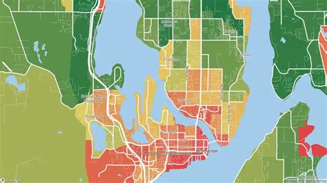 The Safest And Most Dangerous Places In Bremerton Wa Crime Maps And