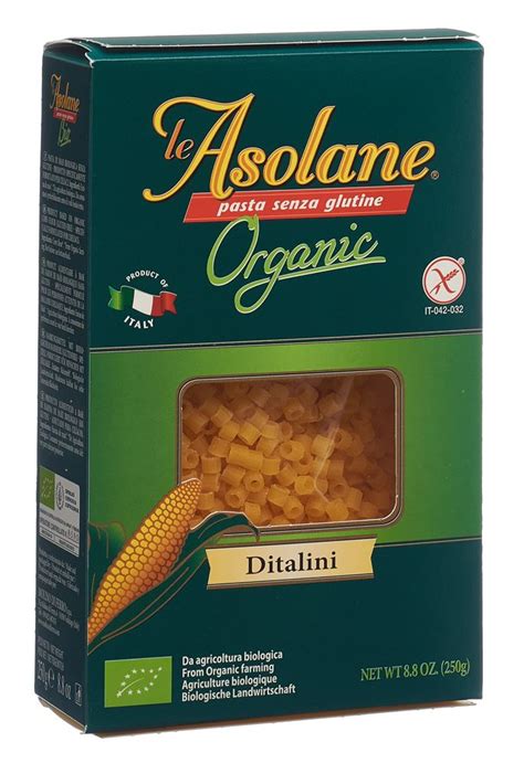 Le Asolane Ditalini P Tes De Mais Sans Gluten G Ordinare Online