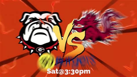 Bandds College Football Ga Vs Sc Promo 02 Youtube