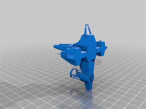 Free Stl File Vengeance Class Frigate・3d Print Model To Download・cults