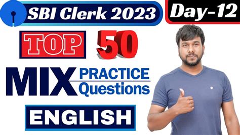 SBI Clerk Prelims 2023 Complete Revision SBI Clerk English English