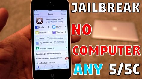 How To Jailbreak ANY IPhone 5 Or 5c NO COMPUTER IOS 10 3 3 YouTube