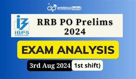 Ibps Rrb Po Prelims Exam Analysis St Shift Rd August