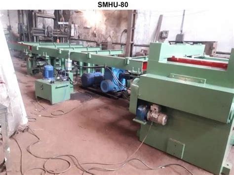 Round Bar Straightening Machine Model SHMU 80 Black Bar At