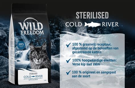 Wild Freedom Adult Cold River Sterilised Zalm Graanvrij