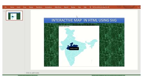 How To Create Interactive Map Using Htmlsvg And Javascript Youtube