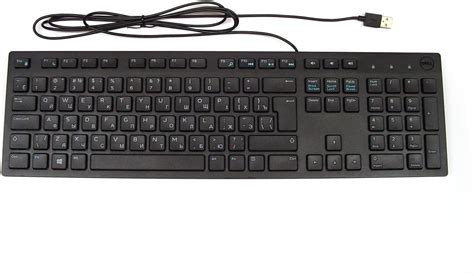 Dell Kb Versione Straniera Tastiera Usb Qwerty Russo Nero Amazon