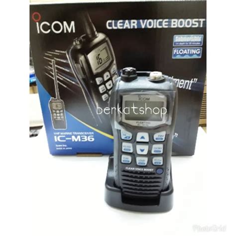 Jual Ht Marine Icom Ic M Shopee Indonesia