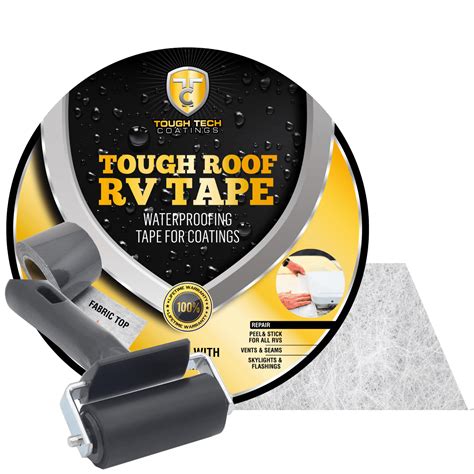 Tough Tech Coatings Tough Roof Tape Waterproofing Tape for Coating - Walmart.com