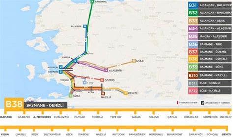 Denizli İzmir Tren Saatleri Haritası ve Bilet Fiyatları OtonomHaber