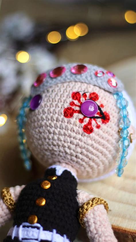 Tengen Uzui Amigurumi Projetos De Crochê Boneca De Crochê Artesanato