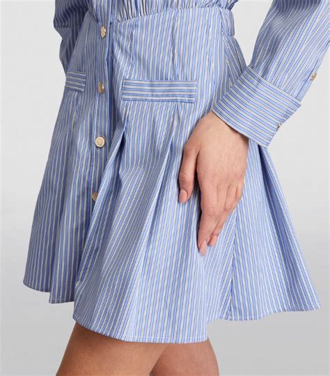 Womens Maje Blue Striped Shirt Dress Harrods Uk