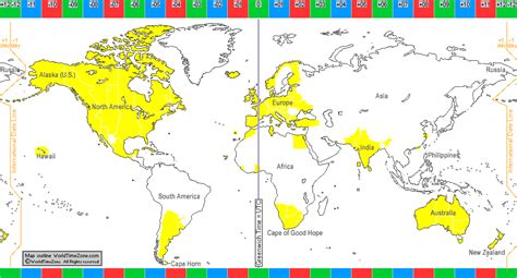 History of the Daylight Saving Time DST Summer Time charts of the World ...