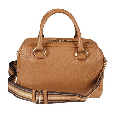 Bolso Bauletto Vitello Phenix Caramel De Prada Mibranda