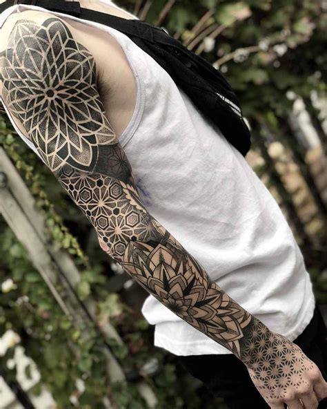 Fascinating Sleeve Tattoos For Men And Women Mandala Sleeve Arm